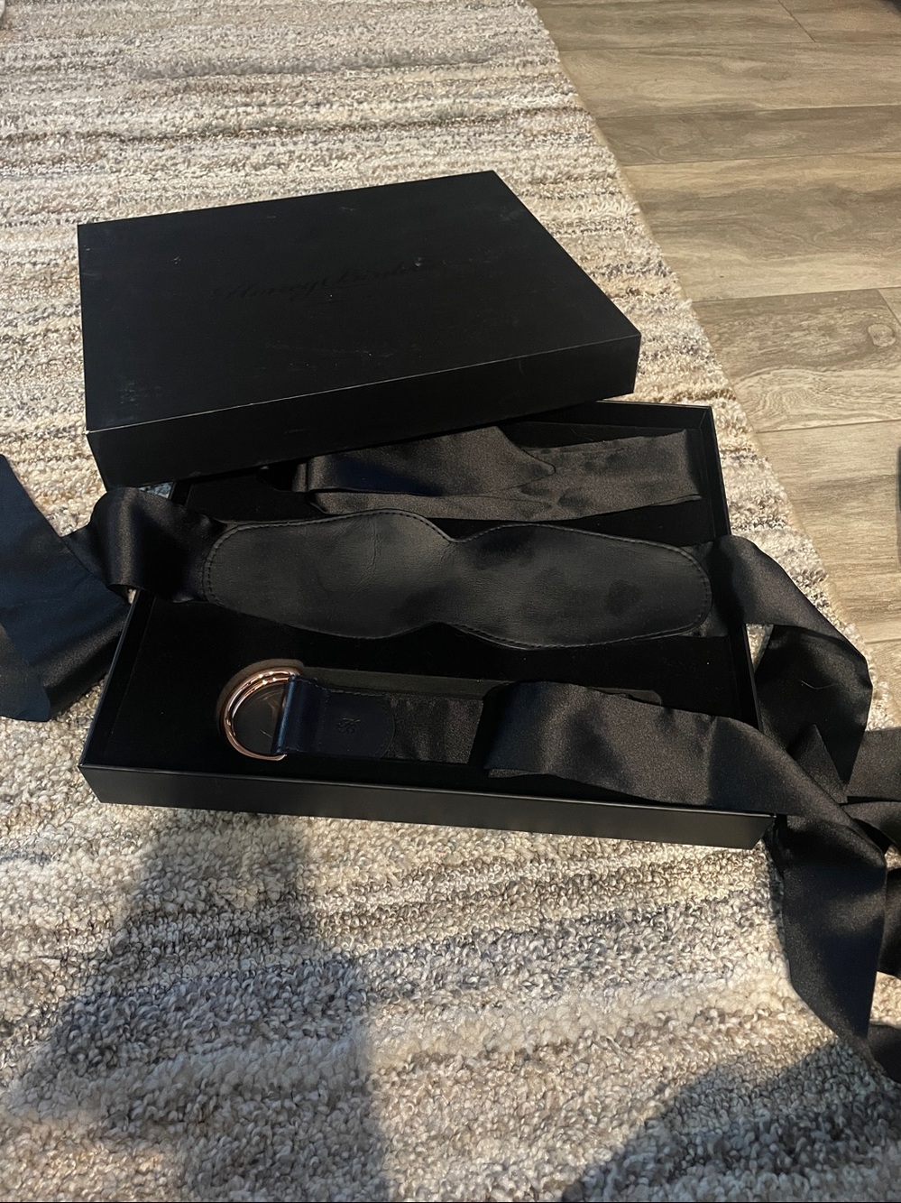 🖤 Honey Birdette Bondage Set - Eye mask & wrist ties
